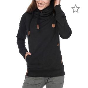 Naketano Darth VIII Hoodie Sweater M black Skater